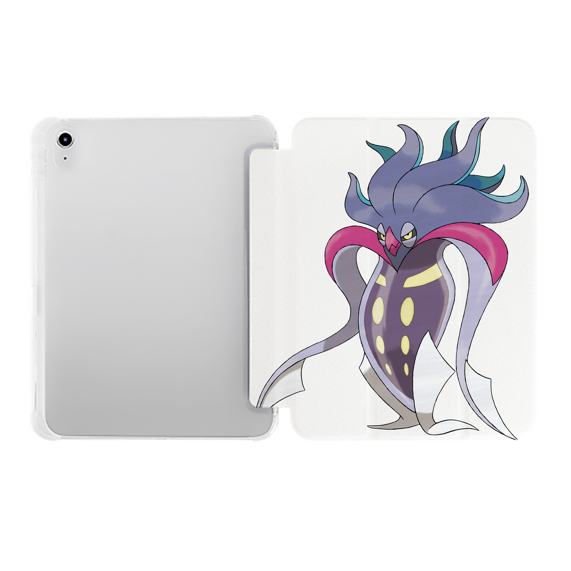 （画像用） ポケットモンスター Pokémon IPad ケース ペン収納付き 三つ折りスタンド PUレザー×シリコン 対応機種9.5/10.5/10.9インチ